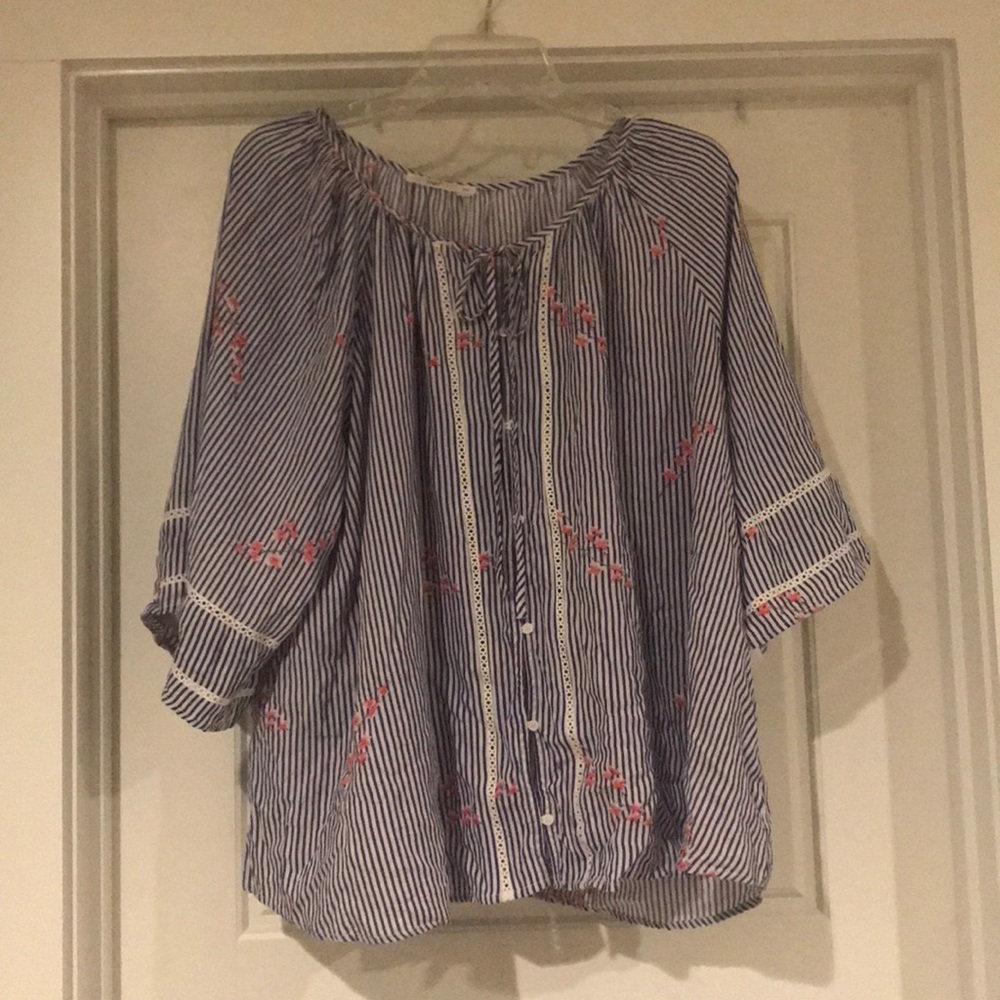 Striped tunic